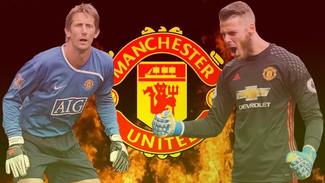 De Gea đang kế thừa hoàn hảo vị trí gác đền MU mà Van der Sar để lại Hình ảnh: De Gea đang kế thừa hoàn hảo vị trí gác đền MU mà Van der Sar để lại