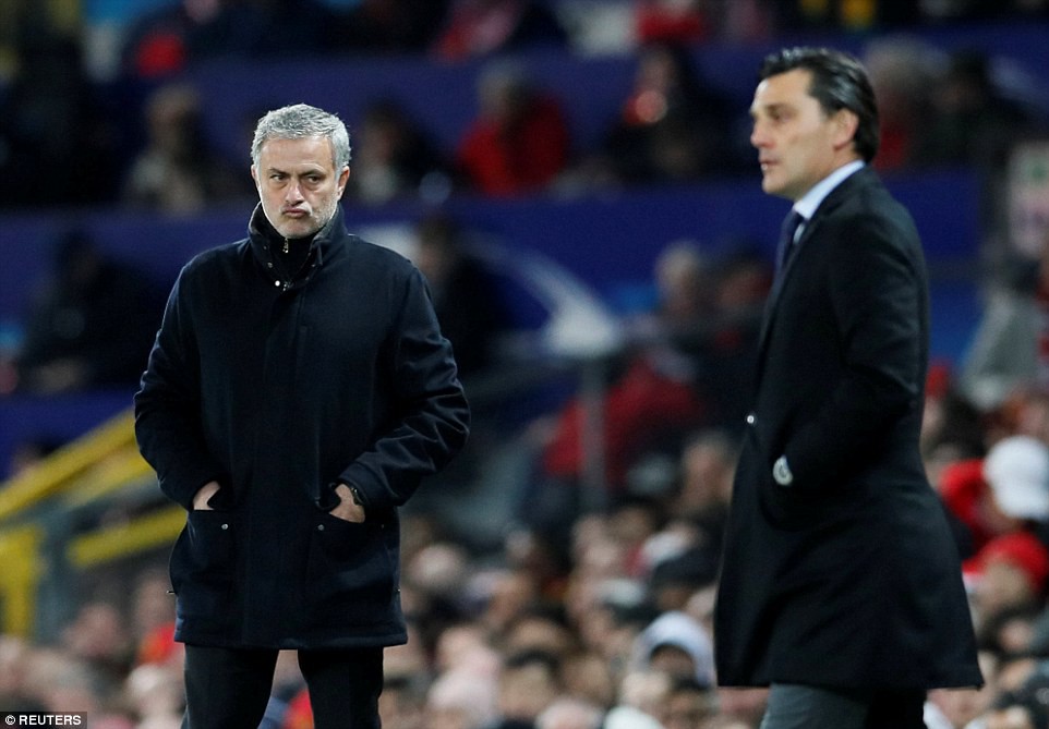 h&Igrave;NH ẢNH: Mourinho đ&atilde; thất bại khi đối mặt đồng nghiệp trẻ Montella