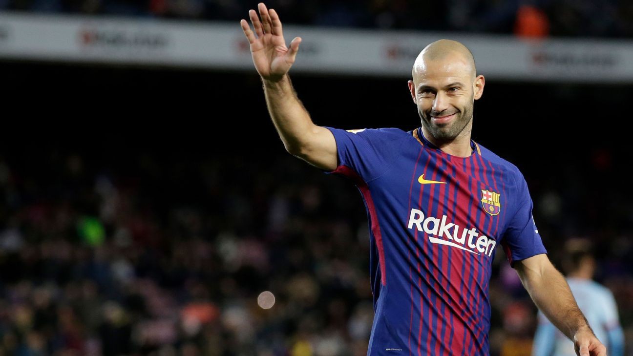 H&igrave;nh ảnh: Mascherano sắp chuyển sang Trung Quốc thi đấu