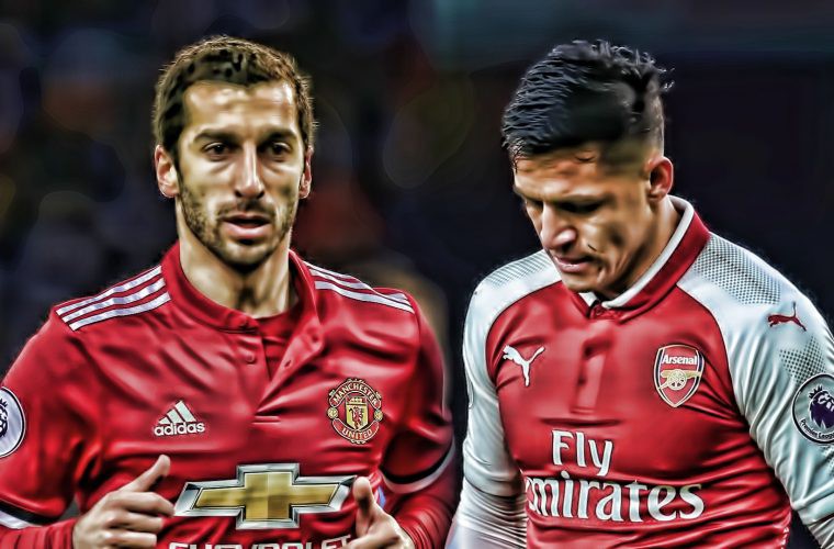 H&igrave;nh ảnh: Mkhitaryan v&agrave; Sanchez sắp đổi chỗ cho nhau