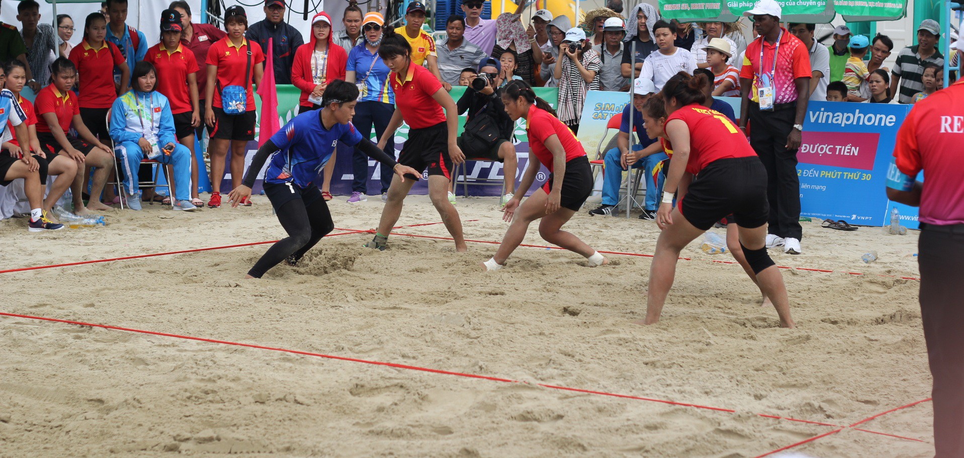 ABG - Ấn tượng với Kabbadi, môn "cướp cờ trên cát"