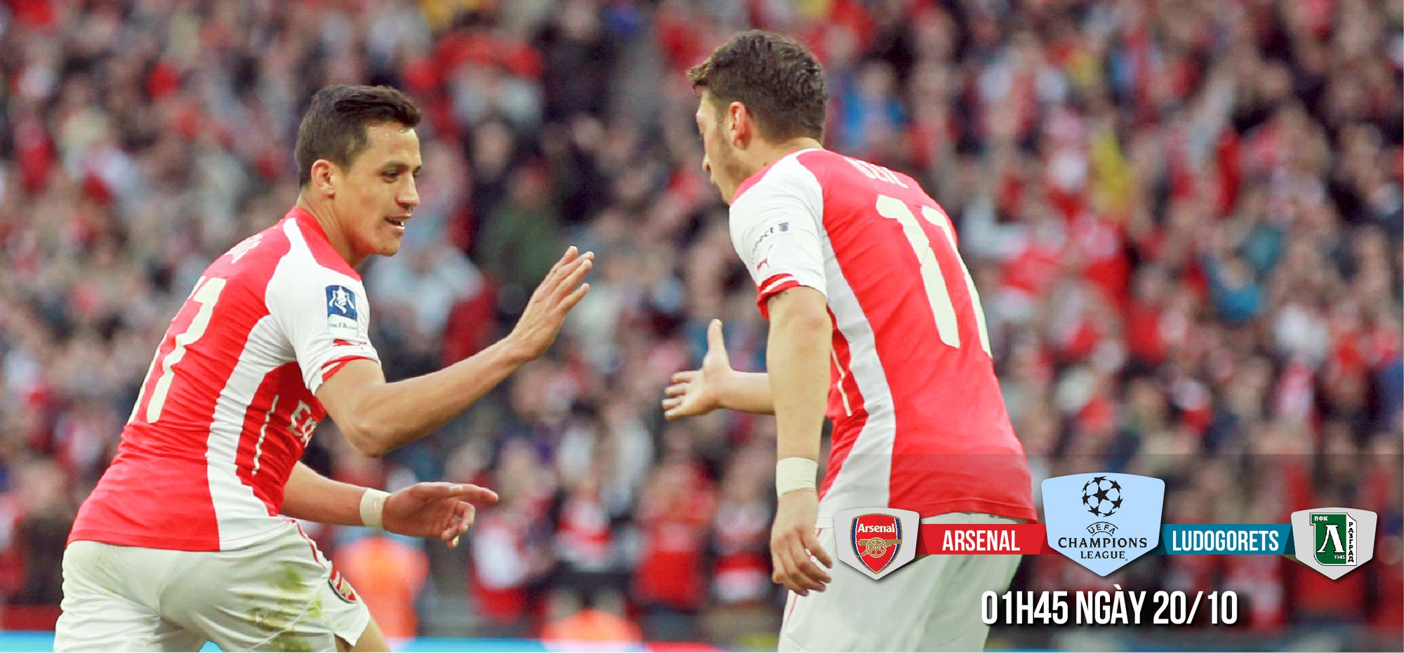 Arsenal - Ludogorets: Vẽ lại ngày xưa tươi đẹp