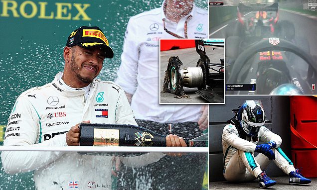 Azerbaijan GP: Hamilton đăng quang nghẹt thở, soán ngôi Vettel