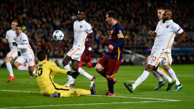 Barca từng vùi dập Roma 7-2 ở vòng bảng mùa 2015/16 và Messi đã ghi bàn đẹp nhất mùa đó ở cuộc đối đầu này hình ảnh: Barca từng vùi dập Roma 7-2 ở vòng bảng mùa 2015/16 và Messi đã ghi bàn đẹp nhất mùa đó ở cuộc đối đầu này
