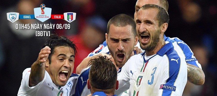 Israel - Italia: Trộn trẻ-già, pha công thức chiến thắng