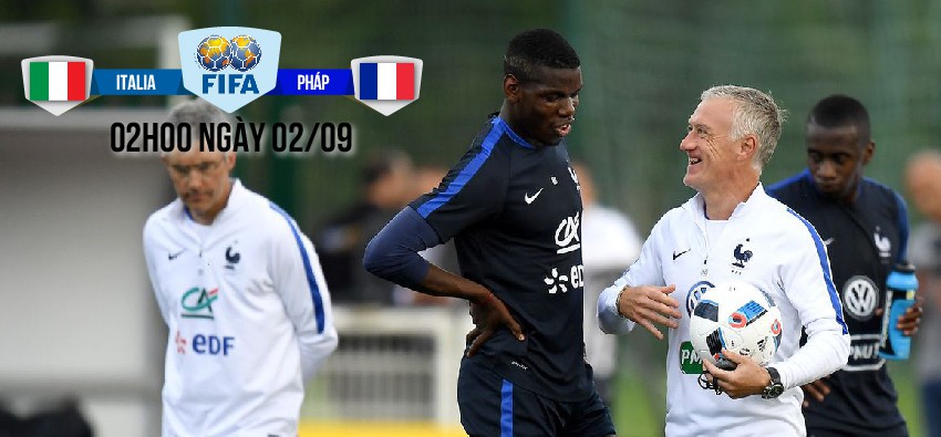 GHQT, Italia - Pháp: Dòng máu trẻ Les Bleus