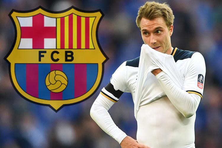 Barca đang nhắm đến Eriksen