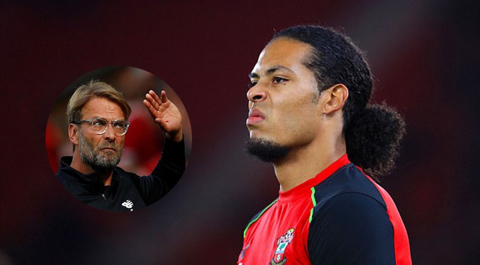 Jurgen Klopp sẵn sàng cho hậu vệ đắt nhất thế giới Van Dijk... ngồi dự bị