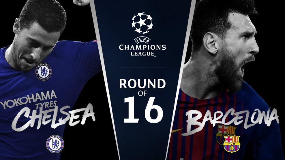 Kết quả bốc thăm vòng 1/8 C1: "Lời nguyền Chelsea" thách thức Messi