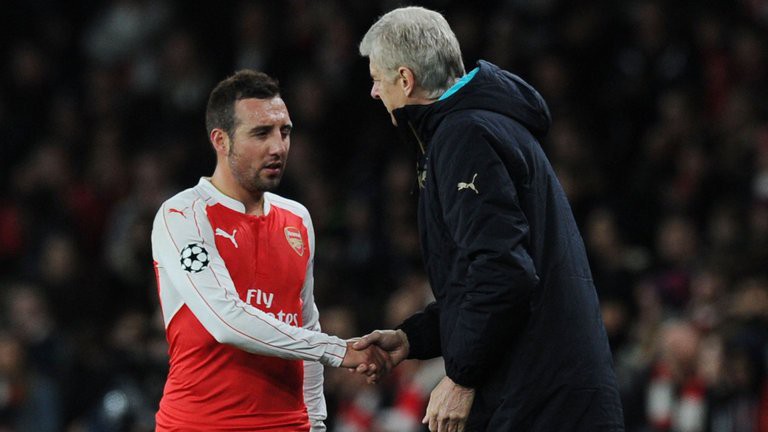 Khi Arsenal nhớ “ông già Noel” Cazorla