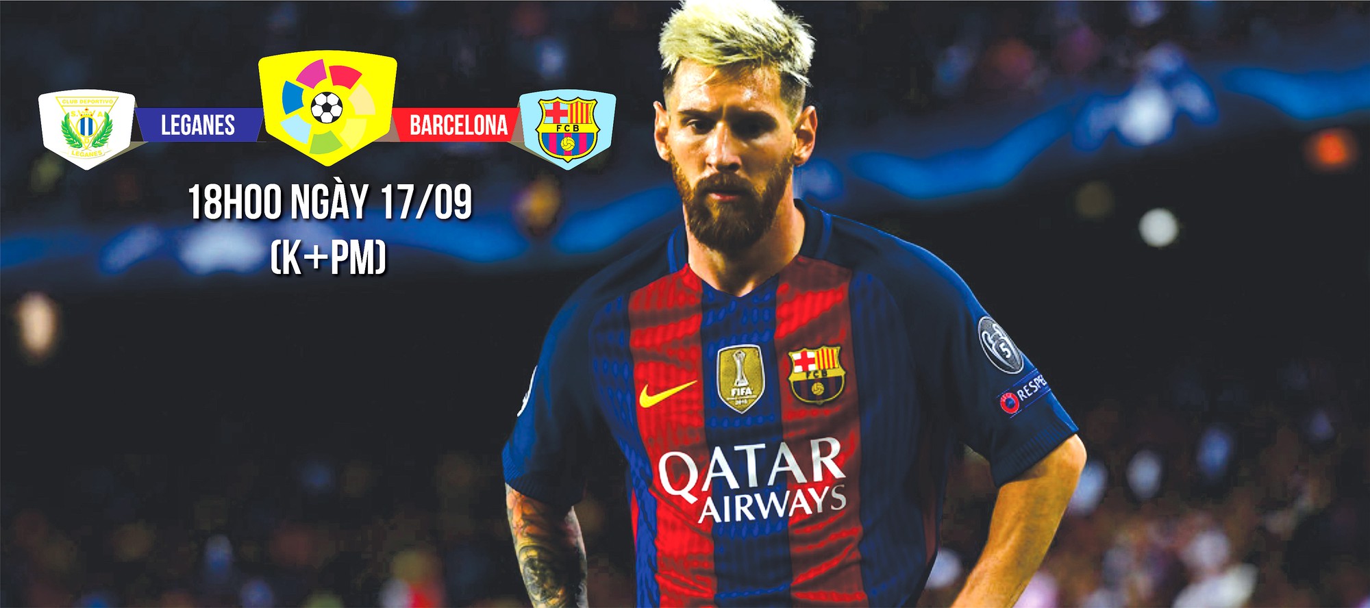 Leganes - Barcelona: Lại vang tiếng dàn đồng ca MSN