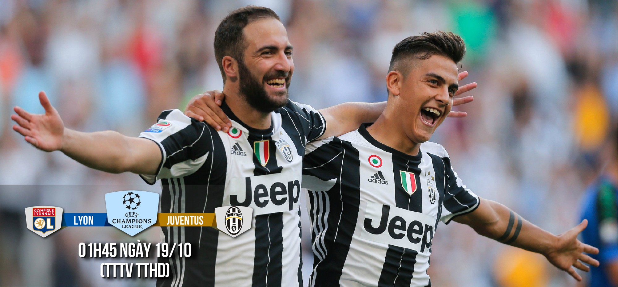 Lyon - Juventus: Xem Juve ghi bàn “chuẩn H-D”
