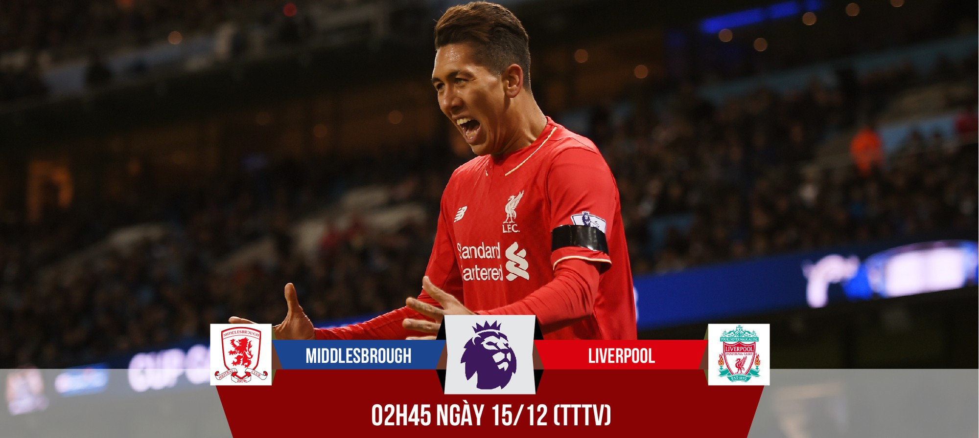 Middlesbrough - Liverpool: Xin đừng là Firmi… no!