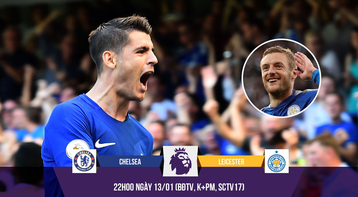 Nhận định bóng đá: "Vua nhỏ" Morata sẽ giúp Chelsea hạ Leicester?