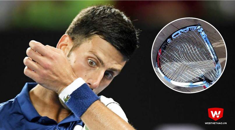 Nổi đóa đập vợt, điều tệ hại gì đang xảy ra với Novak Djokovic?