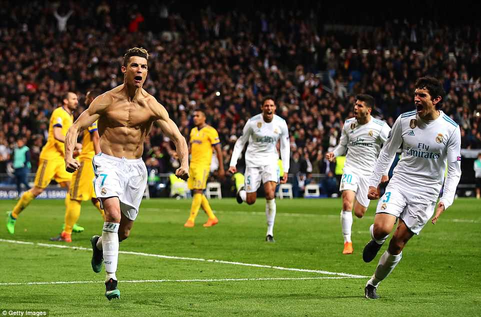 Ronaldo lập kỷ lục phút 90+8', Real “hú vía” vượt qua Juventus vào bán kết Champions League