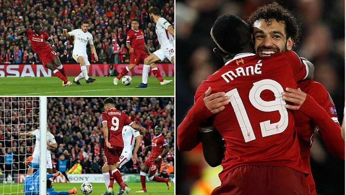 Salah-Firmino lập kỷ lục, Liverpool nghiền nát Roma đặt 1 chân vào chung kết