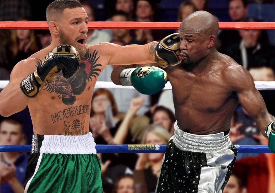 Cú đấm trái siêu hạng của McGregor có thể hạ KO Mayweather?