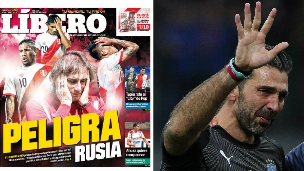 Tin sốc: Italia có thể được dự World Cup 2018 thay chỗ Peru?