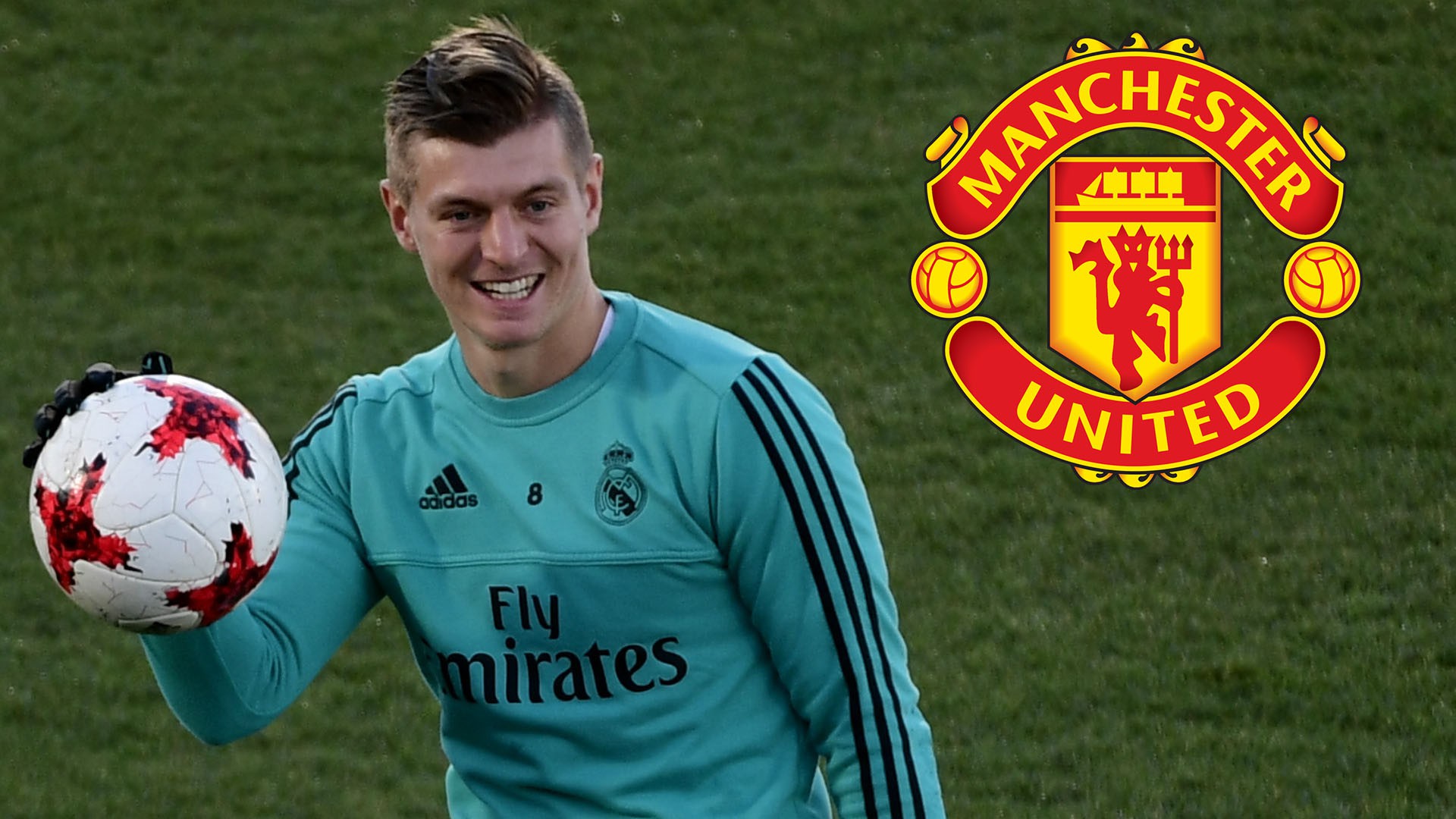 Tiền vệ 28 tuổi Toni Kroos được xem như mục tiêu hàng đầu của MU Hè này Hình ảnh: Tiền vệ 28 tuổi Toni Kroos được xem như mục tiêu hàng đầu của MU Hè này