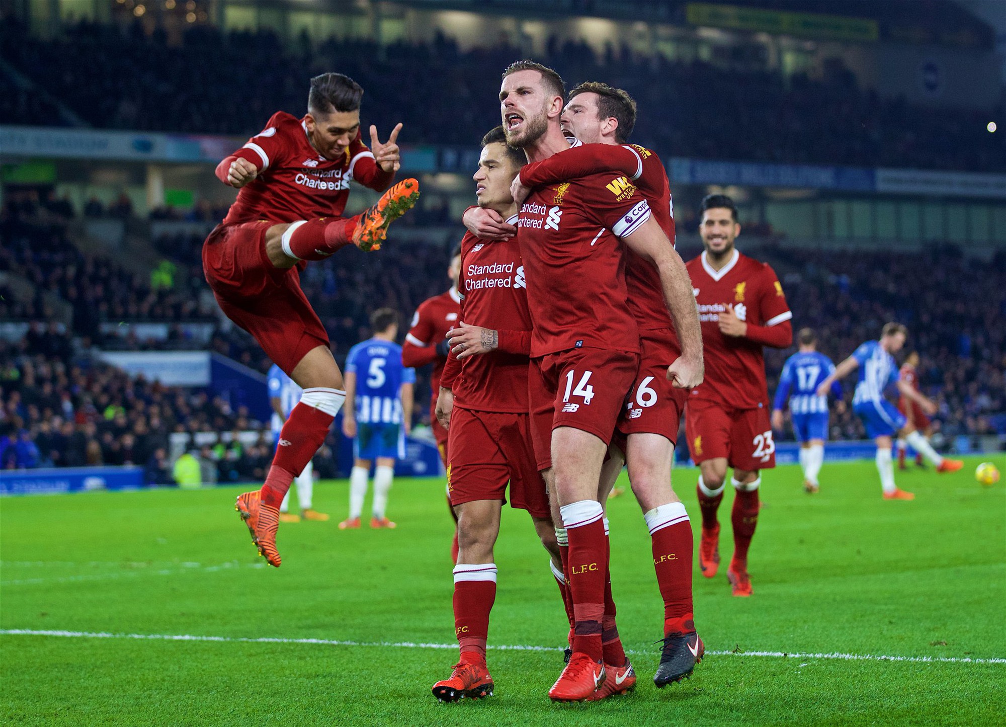 Trực tiếp Brighton - Liverpool: Thắng 5 sao Liverpool vững trong Top 4