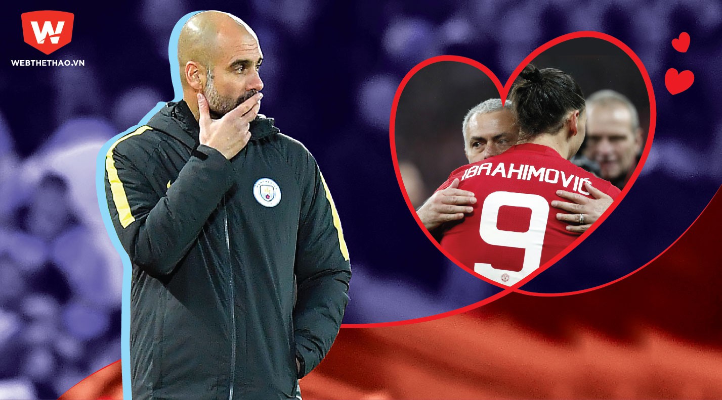 Vì yêu mà đến, Ibrahimovic và Mourinho sẽ "trả thù tình" Guardiola?