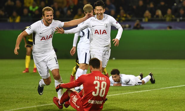 Video: Ngược dòng hạ Dortmund, Tottenham đi tiếp ở ngôi đầu bảng