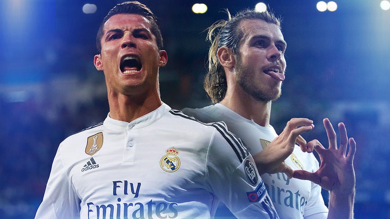 Vô đối về lương, Bale vẫn chạy theo Ronaldo về thương hiệu
