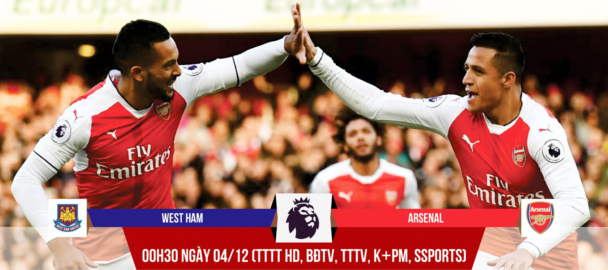 West Ham - Arsenal: Anh sẽ đòi quà
