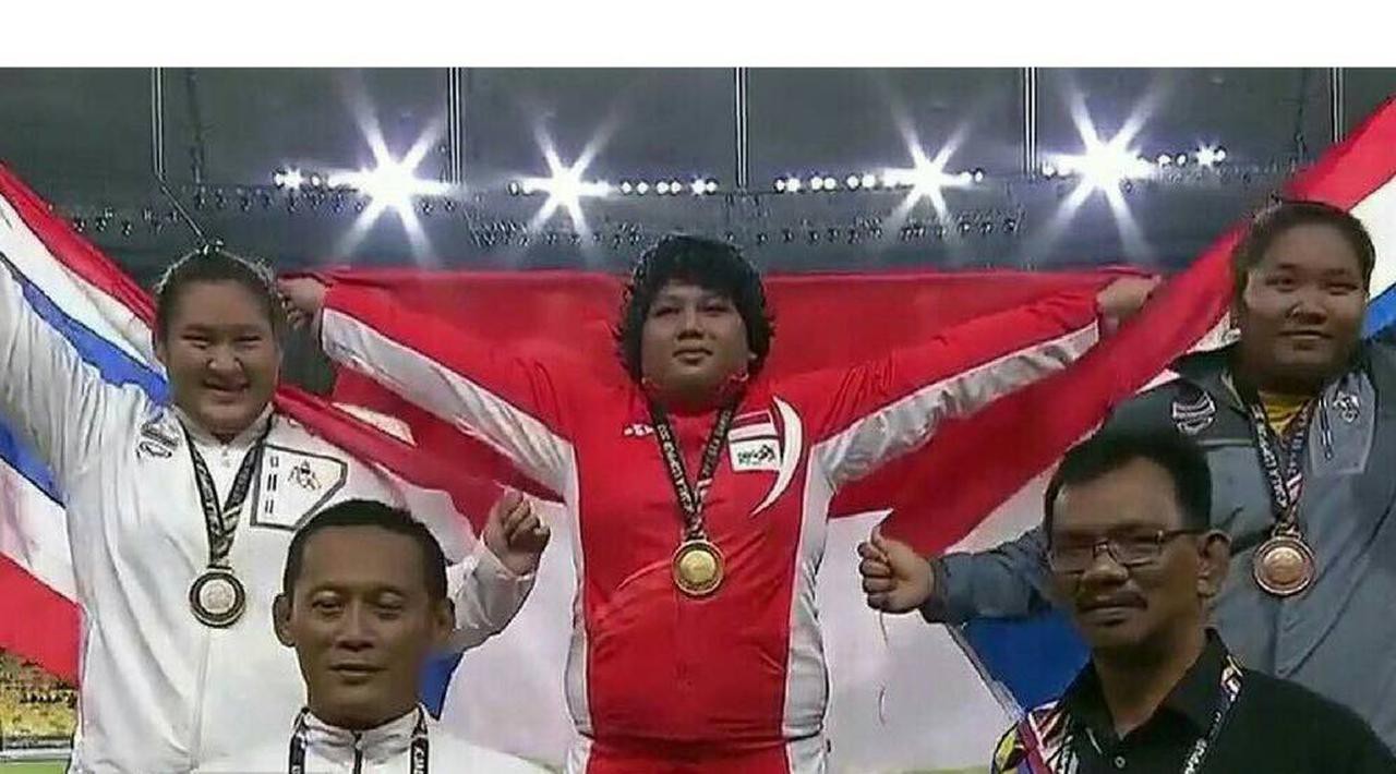 Nữ VĐV Eki Febri Ekawati chỉ trích sự quan liệu của các cấp lãnh đạo ngành thể thao Indonesia. Ảnh: Bola
