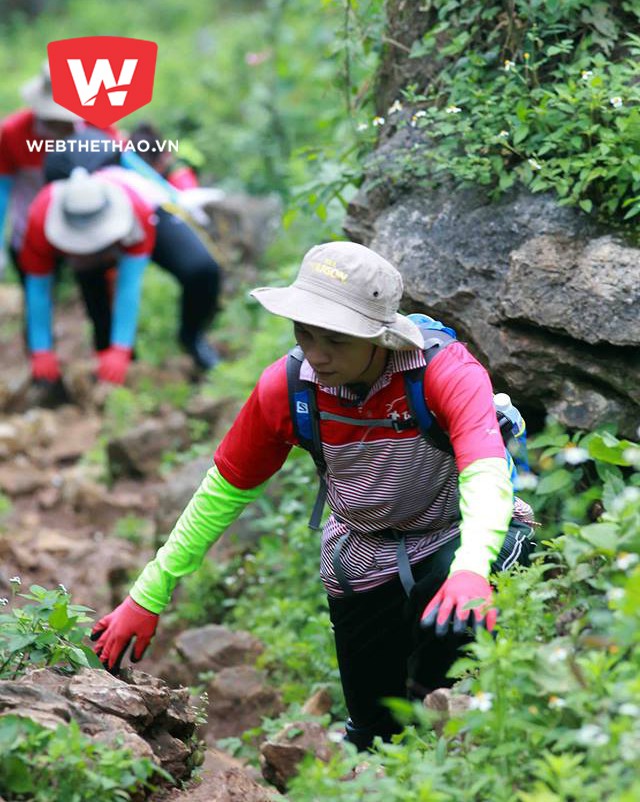 Team Bia Saigon đang vượt qua những thử th&aacute;ch tại ng&agrave;y thi đấu h&ocirc;m nay. Ảnh: Hải Đăng.