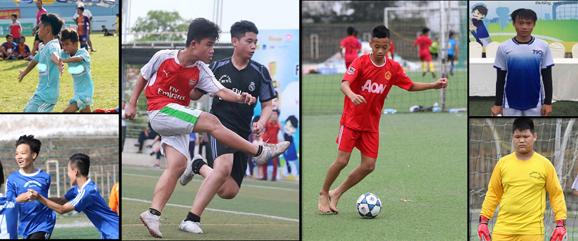 Video: 6 gương mặt nổi bật của U13 bóng đá học đường 2017