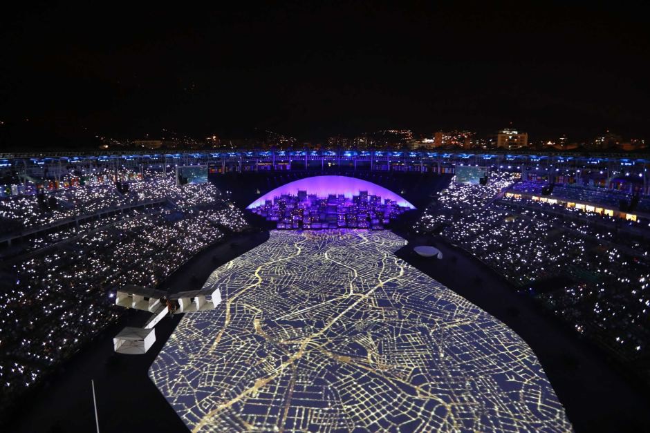 Khai mạc Rio 2016: Tr&aacute;nh xa c&ocirc;ng nghệ cao v&agrave; gần gũi thi&ecirc;n nhi&ecirc;n