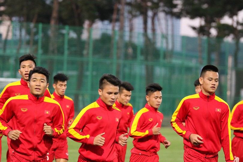 U20 Việt Nam sẵn s&agrave;ng cho cuộc đối đầu với U20 new Zealand. Ảnh: VFF
