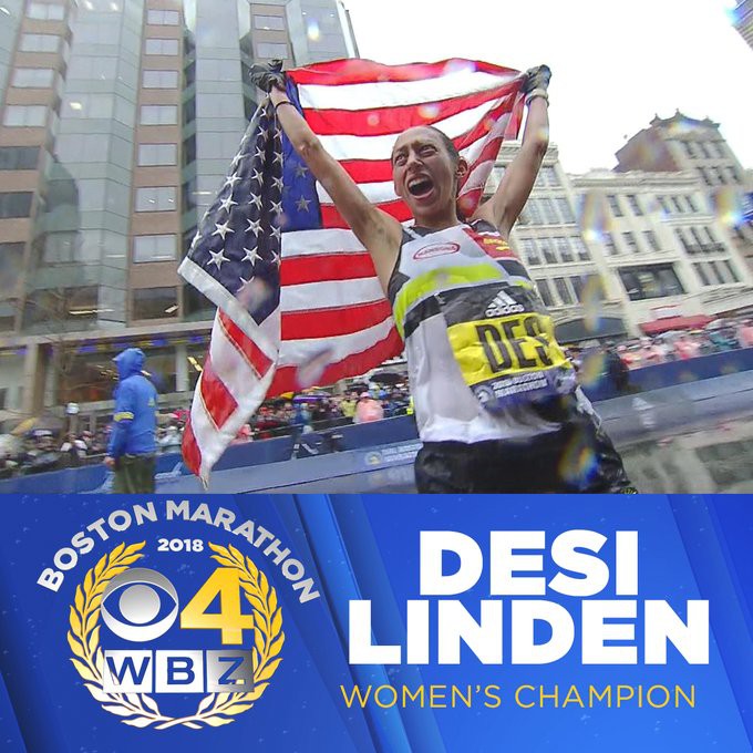 Des Linden d&ugrave; mất 15 gi&acirc;y đợi Shalane Flagan đi vệ sinh vẫn b&aacute;m đuổi v&agrave; vượt l&ecirc;n c&aacute;c đối thủ ch&acirc;u Phi