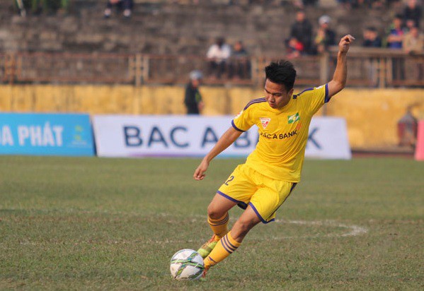 Khắc Ngọc ghi bàn ở 2/3 chiến thắng của SLNA tại V.League 2017. Ảnh: SLNAFC Khắc Ngọc ghi bàn ở 2/3 chiến thắng của SLNA tại V.League 2017. Ảnh: SLNAFC