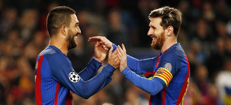 Video: Turan thăng hoa, Barca thắng dễ M'gladbach