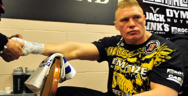 Brock Lesnar có đôi tay "khủng" nhất UFC
