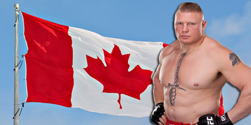 Brock Lesnar sẽ tham dự UFC 200 với tư cách là võ sỹ... Canada?
