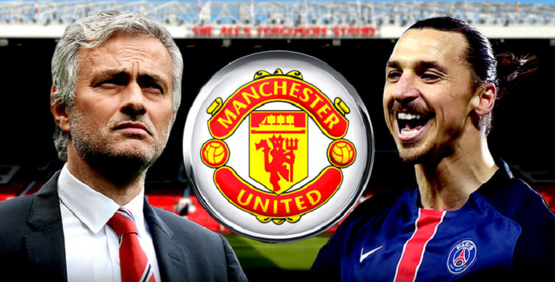 Ibrahimovic chơi ở vị trí nào tại Old Trafford?