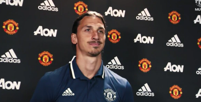 Cuộc phỏng vấn đầu tiên của Ibrahimovic trong tư cách người M.U