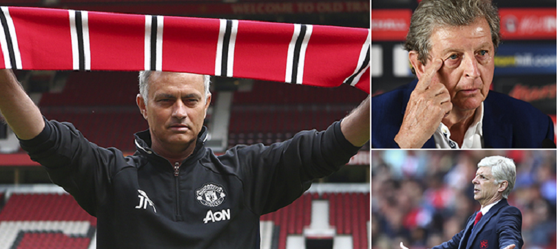 Mourinho chế giễu Wenger trong buổi họp báo đầu tiên tại M.U