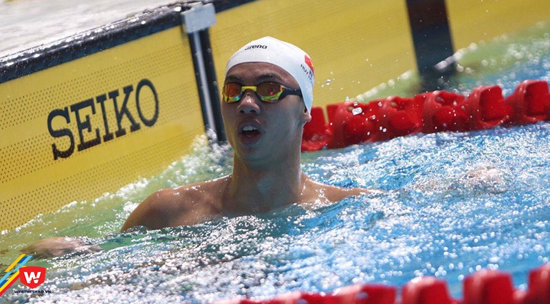 Kình ngư Huy Hoàng: "Tôi quá hạnh phúc khi phá kỷ lục SEA Games"