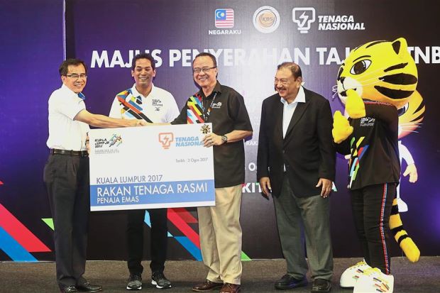 Tenaga Nasional Berhad (TNB) đ&atilde; trở th&agrave;nh nh&agrave; T&agrave;i trợ v&agrave;ng cho