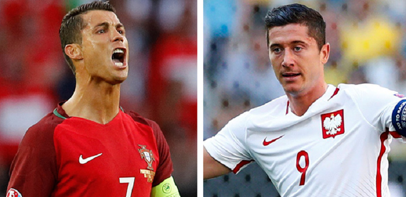 Phong độ Ronaldo và Lewandowski tại EURO 2016 qua con số
