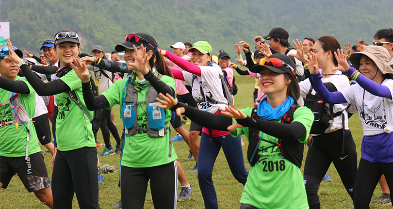 Những giọt mồ hôi xen lẫn hứng khởi ngày Tú Làn Adventure Race 2018 khởi tranh