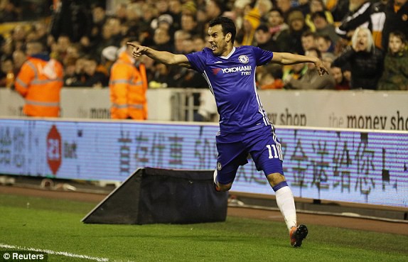 Pedro lập công, Chelsea vượt qua vòng 5 FA Cup