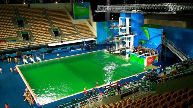 Rio 2016: Các VĐV bị cay mắt do BTC bơm hóa chất vào nước