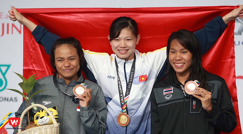 SEA Games 29 ngày 21/8: Ánh Viên giải tỏa với kỷ lục 100m bơi ngửa
