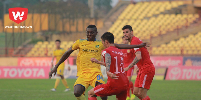 SLNA 1-1 CLB TP. HCM: Đình Luật khiến đội bóng quê nhà ôm hận